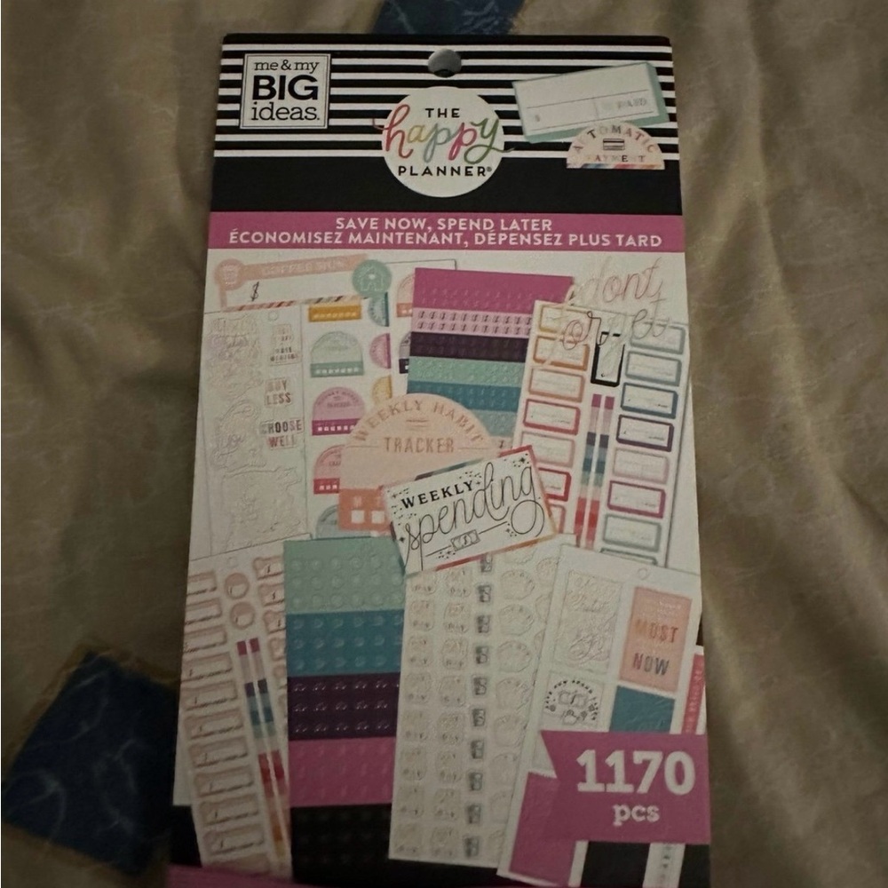 Me & My Big Ideas Planner Sticker Set - Multicolor